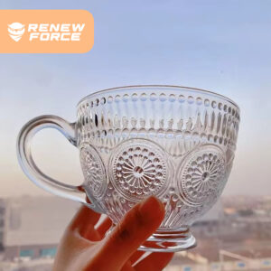 SZKLANKI DEKORACYJNE 370 ml ZESTAW 6 sztuk CUP-04 - obrazek 5