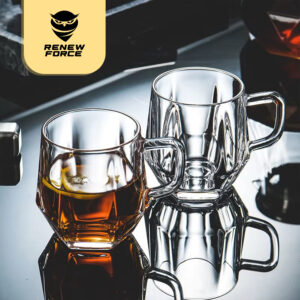 SZKLANKI DEKORACYJNE 300 ml ZESTAW 6 sztuk CUP-05 - obrazek 3