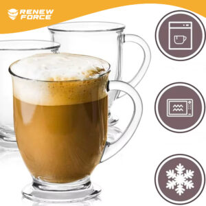 SZKLANKI DO NAPOJÓW 450 ml ZESTAW 6 sztuk CUPSET-04 - obrazek 4