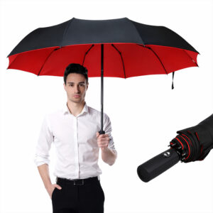 PARASOL AUTOMATYCZNY DWUSTRONNY RIH-RED - obrazek 2