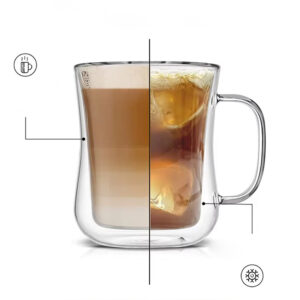 SZKLANKI TERMICZNE 400 ml ZESTAW 6 sztuk CUP-02 - obrazek 3