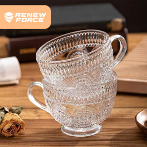 SZKLANKI DEKORACYJNE 370 ml ZESTAW 6 sztuk CUP-04 - obrazek 3