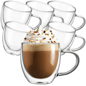 SZKLANKI TERMICZNE 250 ml ZESTAW 6 sztuk SKL-05