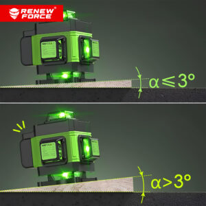 POZIOMICA LASEROWA RENEW FORCE LL17P-GREEN - obrazek 6