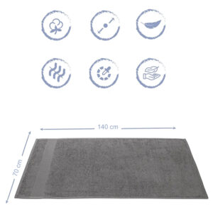 RĘCZNIK KĄPIELOWY DRY-SPA-GREY - obrazek 5