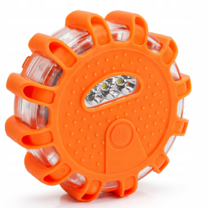 LAMPA OSTRZEGAWCZA LED FLARA DROGOWA MAGNETYCZNA 9 TRYBÓW ŚWIATŁA Z LATARKĄ - obrazek 3