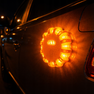 LAMPA OSTRZEGAWCZA LED FLARA DROGOWA MAGNETYCZNA 9 TRYBÓW ŚWIATŁA Z LATARKĄ - obrazek 4