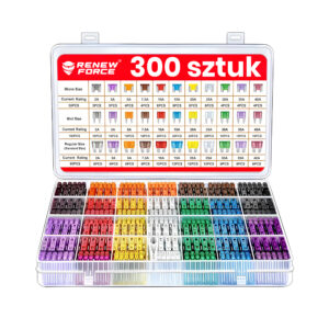 ZESTAW BEZPIECZNIKÓW SAMOCHODOWYCH 300 szt. FUSE-300