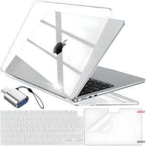 ETUI + OSŁONA KLAWIATURY + FOLIA NA KERAN MACBOOK AIR 13.6" MACC-14