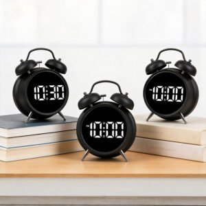 BUDZIK RETRO Z CYFROWYM WYŚWIETLACZEM WTCH-Z - obrazek 3