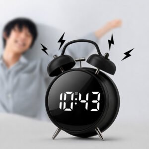 BUDZIK RETRO Z CYFROWYM WYŚWIETLACZEM WTCH-Z - obrazek 4