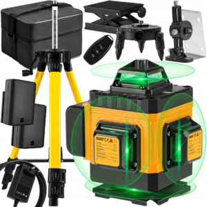 POZIOMICA LASEROWA ŻÓŁTA ZE STATYWEM LL17P-YELLOW