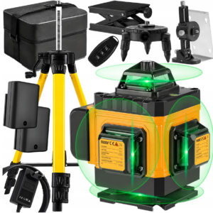 POZIOMICA LASEROWA ŻÓŁTA ZE STATYWEM LL17P-YELLOW