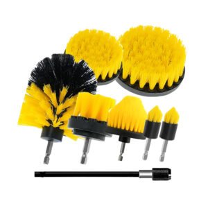 ZESTAW SZCZOTKI CZYSZCZĄCE NA WIERTARKĘ BR-SET8