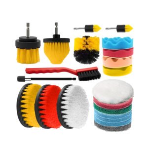 ZESTAW SZCZOTKI CZYSZCZĄCE NA WIERTARKĘ BR-SET22