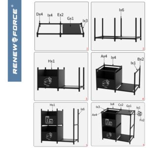 SZAFA MATERIAŁOWA Z SZUFLADAMI NF-2503-2 - obrazek 6