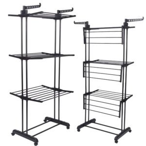 SUSZARKA NA PRANIE STOJĄCA LA-DRY-170-BLACK - obrazek 6