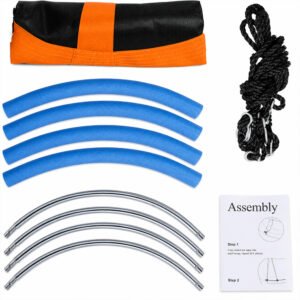 HUŚTAWKA BOCIANIE GNIAZDO DLA DZIECI SW-001-ORANGE - obrazek 4