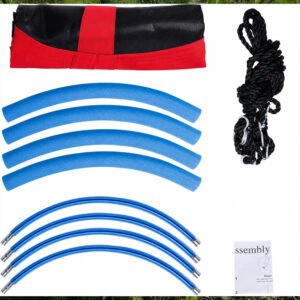 HUŚTAWKA BOCIANIE GNIAZDO DLA DZIECI SW-001-RED - obrazek 6