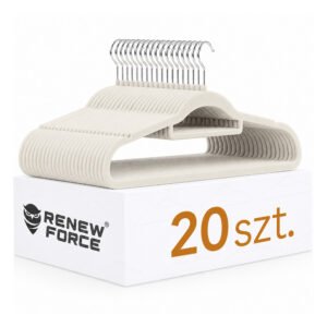 WIESZAKI ANTYPOŚLIZGOWE VLV-20-CREAM
