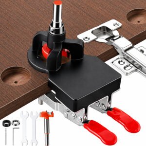 SZABLON I WIERTŁO DO OTWORÓW POD ZAWIASY HINGE-DRILL-35 - obrazek 2
