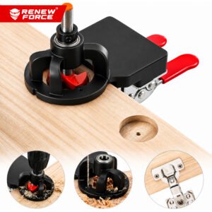 SZABLON I WIERTŁO DO OTWORÓW POD ZAWIASY HINGE-DRILL-35 - obrazek 4