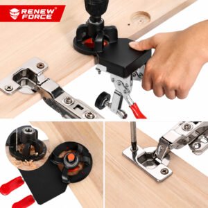 SZABLON I WIERTŁO DO OTWORÓW POD ZAWIASY HINGE-DRILL-35 - obrazek 3