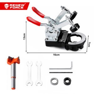 SZABLON I WIERTŁO DO OTWORÓW POD ZAWIASY HINGE-DRILL-35 - obrazek 6