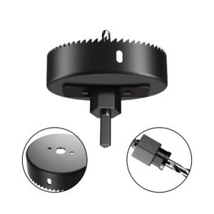 OTWORNICA DO DREWNA ZESTAW W-00D-BLACK - obrazek 3