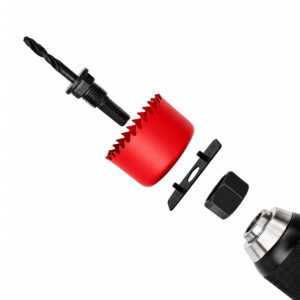OTWORNICA DO DREWNA ZESTAW W-00D-RED - obrazek 4
