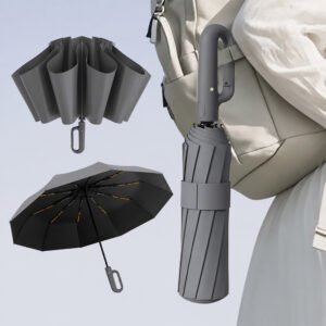 PARASOL AUTOMATYCZNY UMB-11 SZARY - obrazek 6
