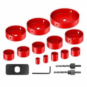 OTWORNICA DO DREWNA ZESTAW W-00D-RED - obrazek 1