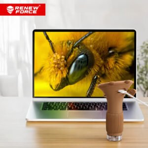 MIKROSKOP CYFROWY Z WYŚWIETLACZEM INSKAM372-BROWN - obrazek 4