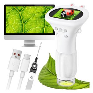 MIKROSKOP CYFROWY Z WYŚWIETLACZEM INSKAM372-WHITE