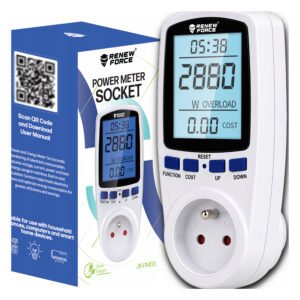 MIERNIK ZUŻYCIA ENERGII WATOMIERZ JK-PM03-BLUE